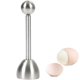 thumbnail image 4 of Cortador de huevos, abridor de cáscaras de huevos, abridor de huevos, galleta de huevos, cortador de huevos de acero inoxidable, removedor para huevos duros y blandos, 4 of 5