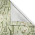 thumbnail image 5 of Ambesonne Garden Art Grommet Curtain, Spring Flora Bouquet, 50" x 96", Pale Green Orange Cream, 5 of 6