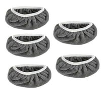 PEIBang 5 Pack Microfiber Mop Pads,Reusable Mop Pads Compatible with Sweeper Mop,Washable Mop Pads for Surface Hardwood Floor Cleaning