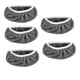 thumbnail image 2 of 5pc Household Flat Mop Wet And Dry Fleece Flat Mop Replacement Cloth Cover Mop Not Included, 2 of 8