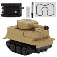 thumbnail image 4 of Inductive Draw Line Following Robot Car, Educational Toy for Children, Tank, Engineering Vehicle, Robot, with Light Sensor and Switch for Pen Follow Car, 4 of 7