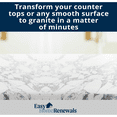 thumbnail image 7 of MOYISHI Countertop Vinyl Laminate Sheet | Peel & Stick | Durable Self-Adhesive Paper Resists Heat, Stains, Water | Kitchen & Bath | 30” x 132” | Marble Design | Grey (12ft), 7 of 7