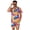 Green; Orange; Purple; MultiColor; Multi-Colored; Palm, variant on Men's Summer Sets Pika Pikachu - XL Multicolor