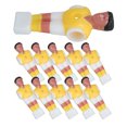 thumbnail image 2 of KAKOWELY 11 piezas de estatuas de jugadores de fútbol de mesa, futbolín, hombre, piezas de repuesto para pequeños jugadores de fútbol, 2 of 4