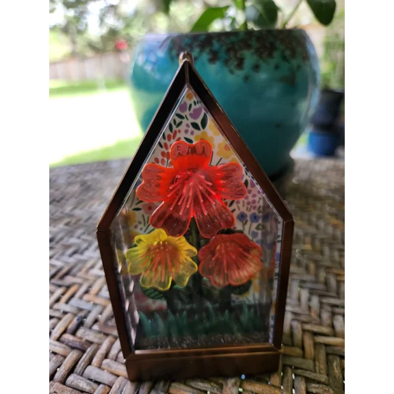 Bath & Body Works Wallflower Plug In Floral House Nightlight Light Up Flowers