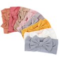 thumbnail image 3 of Baby Wide Headband for Newborn Knot Hair Wraps 8Pc, 3 of 3