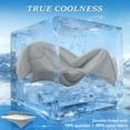 thumbnail image 2 of Cooling Blanket for Hot Sleepers and Night Sweats, Q-Max>0.50 Double-Sided Silky Cooling Surface Design, 2 of 6