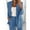 Z Blue, variant on Outfmvch blazer jackets for women Casual Single Button Lapel Slim Suit Temperat Blazers For Office Ladies womens tops Blue