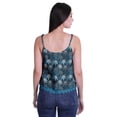 thumbnail image 3 of Moomaya Printed Womens Spaghetti Strap Crop Top Cami Summer Tops, 3 of 5