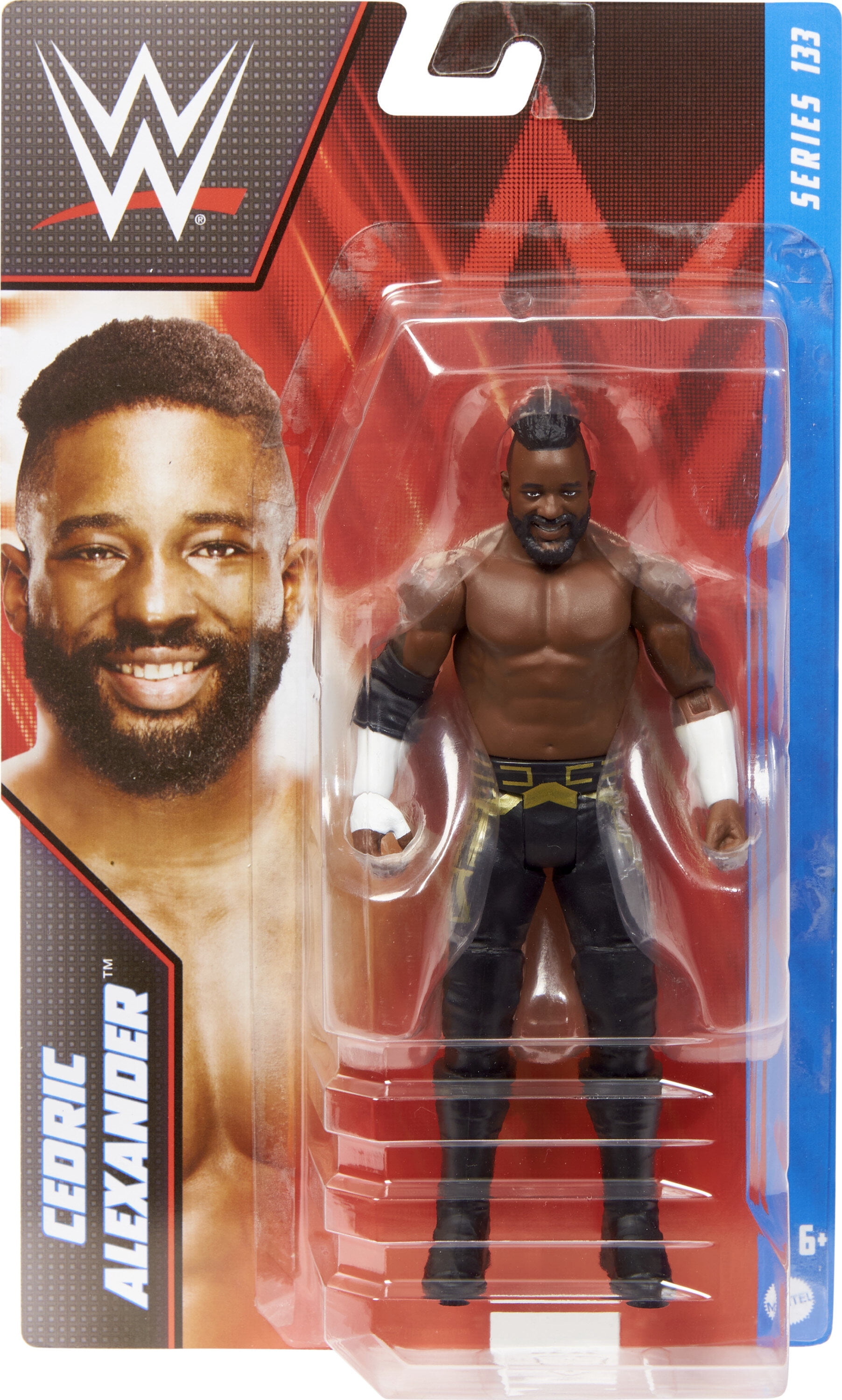 WWE Cedric Alexander Action Figure, 6-Inch Collectible For Ages 6 Years Old & Up