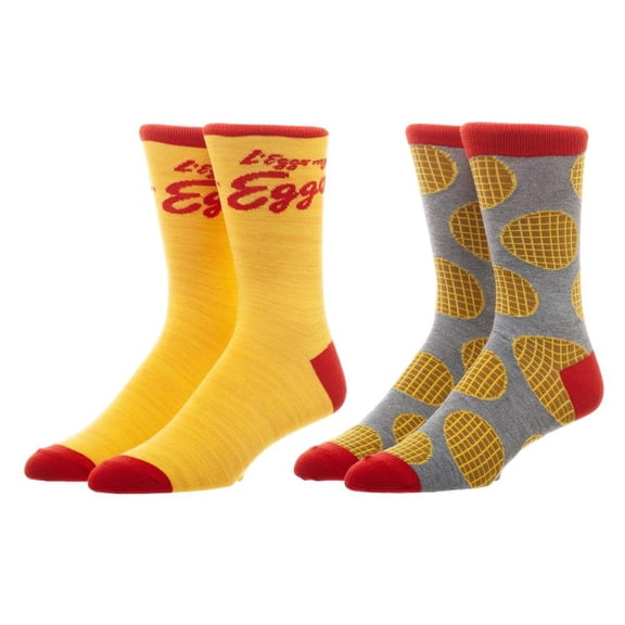 Crew Socks - Kellogs - 2 Pack New Licensed xs6q8qkel
