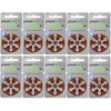 Power One Size 312 MERCURY FREE Hearing Aid Batteries. 60 Batteries