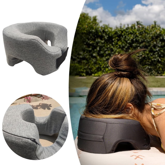 Soft Comfortable Breathable Fabric Cushion For Neck Support And Relaxation In Room Home Or Car Use
