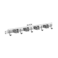thumbnail image 3 of Broom Holder Wall Mount Garden Tool Organizer,Mop Hanger Garage Storage,Kitchen,Laundry Utility Rack, 3 of 6