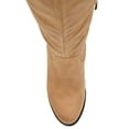 thumbnail image 5 of Brinley Co. Womens Wide Calf Over-the-Knee Wedge Boot, 5 of 8