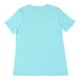 thumbnail image 2 of Playera Para Niña Justice Manga Corta Aqua Talla 10, 2 of 3