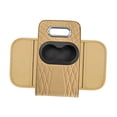 thumbnail image 3 of arctrm Auto Car Armrest Cushion Cup Holder Lightweight Modern Car Armrest Organizer Beige, 3 of 9