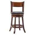 thumbnail image 2 of Boraam Palmetto Counter Height Swivel Counter Stool in Fruitwood, 2 of 5