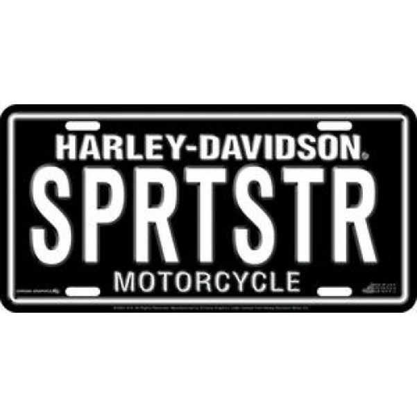 HarleyDavidson Sportster License Plate