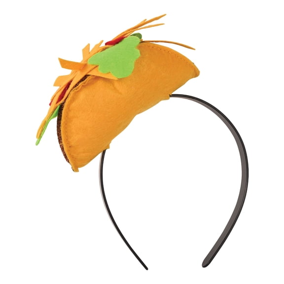 Beistle Taco Cinco de Mayo Bopper Headbands - One Size - 11" - Club Pack of 12