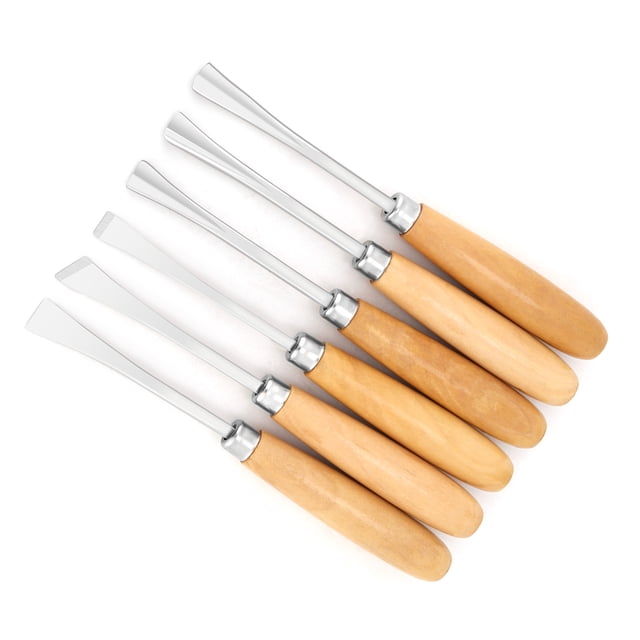 Cinceles De Mano De Madera 6 Piezas Juego De Tallado Profesional DIY