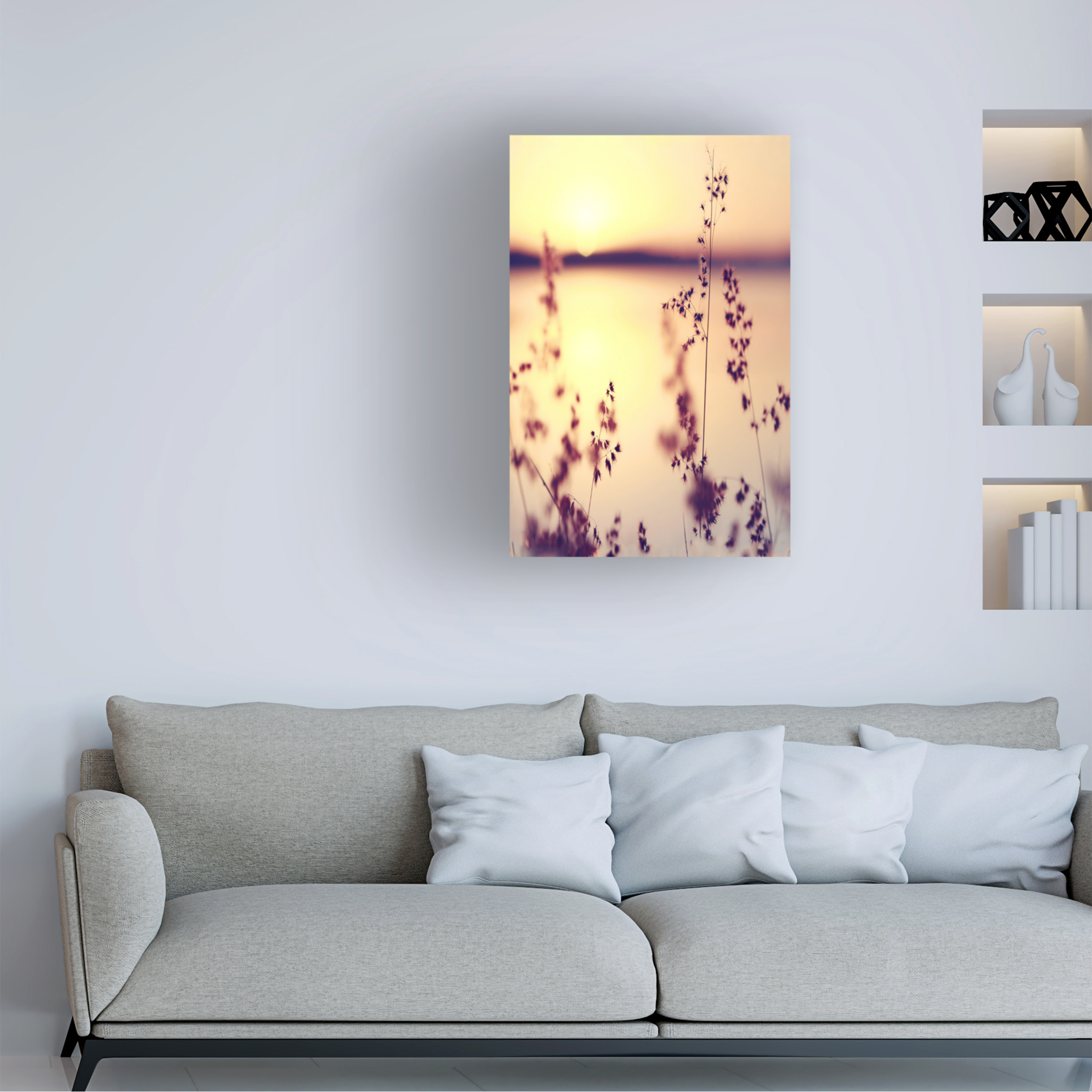 Trademark Fine Art "Our Happy Moments" Canvas Art by Beata Czyzowska Young