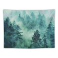 thumbnail image 5 of PRATYUS  Grey Tapestry Wall Hanging,Tapestries Décor Living Room Bedroom for Home Inhouse Landscape with Fir Forest in Hipster Vintage Retro Style Painting, 5 of 6