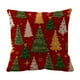 thumbnail image 2 of Christmas Pillow Cover Holiday Decoration Sofa Decoration Linen Pillow Home Sofa Holiday Decoration Pillow Cover, 2 of 6