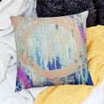 thumbnail image 2 of SHANXI Throw Pillow Covers Home Decor Colorful Cool Pink Paint Abstract Pillow Cases Decorative Outdoor Cushion Couch Sofa Pillowcases 18x18in, 2 of 5