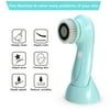 Rechargeable Electric Cleaning Brush, Rotating Massager System, Cleaning Instrument, Waterproof Rechargeable Face Washing Instrument, Facial Pore Cleansing, Blackhead Soft Face Washing Brush（Blue)