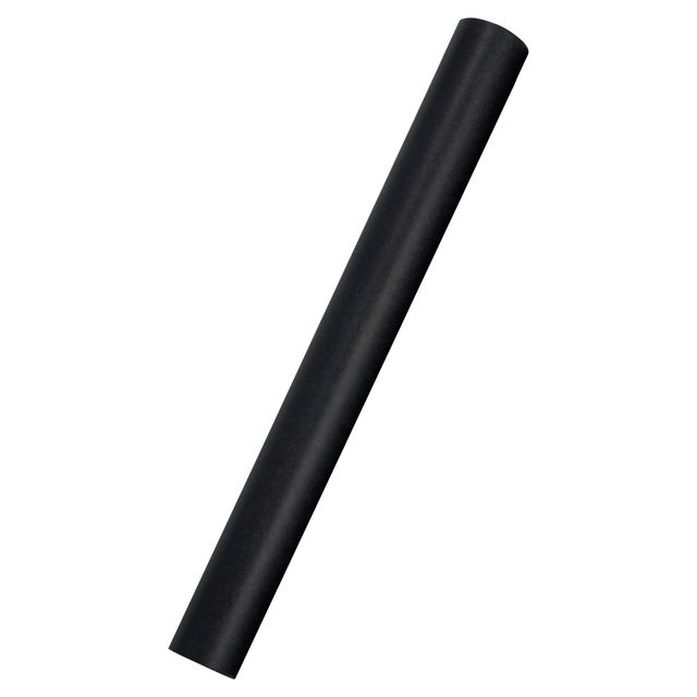 JAM Paper Kraft Wrapping Paper, 26.3 Sq ft (17 in x 18 Ft), Black Kraft Paper, 1/Pack