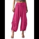 thumbnail image 2 of Pantalones Harén para Mujer, Pantalones de Estar por Casa con Dos Bolsillos Rosa Roja S, 2 of 8