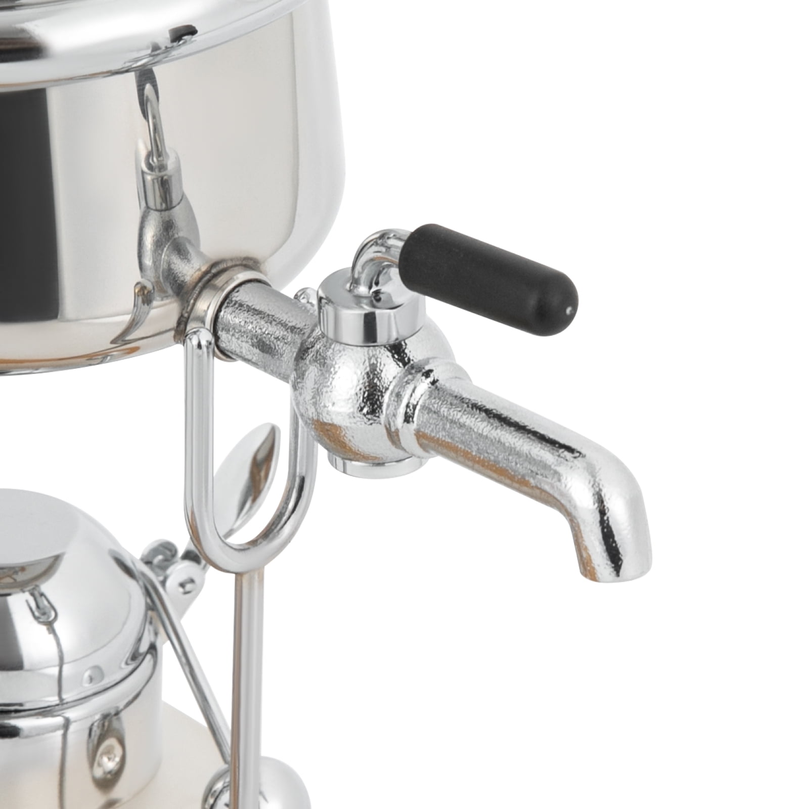 Wildnix Siphon Coffee Maker with Alcohol Lamp, Antique Style, Stable Base, Plastic Filter for Rich Flavor, 37Qt Large Capacity, Ideal for Home or Office Brewing