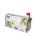 thumbnail image 2 of Balery Dinosaur on Excavator Mailbox Cover - Standard Size-21x18 in, 2 of 9