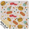 thumbnail image 2 of 51" Splat Mat for Under High Chair, Waterproof Floor Splash Mat for Dropping Food, Food Floor Mat for Kids & Pet, 2 of 7