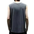thumbnail image 4 of Haoxianjian Plus Size Mens Dry Fits Active Muscle Tank Top Muscle Loose Workout Tee Shirts Running Sleeveless T Shirts Summer Gym Active Undershirts Golf Shirts for Men S-XXXXX, 4 of 9