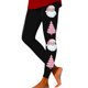 thumbnail image 1 of Gibobby pantalones de mujer Leggings deportivos estampados navideños de moda informal para mujer Leggings de moda (Negro, L), 1 of 5