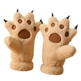thumbnail image 4 of Guantes de invierno para Mujer perfecl a prueba de viento Caqui, 4 of 7