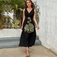 thumbnail image 3 of Venus Fly Trap Tshirt Carnivorous Plant Sleeveless Dress Dresses Women Summer Evening Dresses Ladies Bohemia Long Dresses, 3 of 9