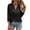 Black, variant on WREESH Womens Fashion Slim T-Shirts V Neck Solid Color Pullover Button Henley Long Sleeve Tops Button Casual T-Shirt Top Shirt Blouse Pink