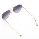 thumbnail image 4 of Gafas de sol retro simples Hombres Mujeres Marco de metal Gafas de sol de protección UV para viajes, 4 of 8