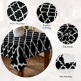 thumbnail image 5 of Black Morocco Table Cloth Waterproof Tablecloths, Boho Modern Minimalist Abstract Geometric Tablecloth Dining Table Cover for Kitchen Party Tabletop Outdoor, Rectangle Tablecloth 54x108 Inch, 5 of 9