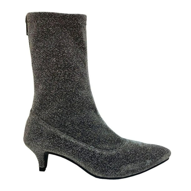 Bota Annik Talla 25 Casual Glitza Plata