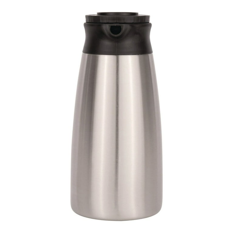 1.9 Liter Thermal Pitcher, Stainless Steel/Black