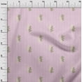 thumbnail image 2 of oneOone Cotton Poplin Fabric Stripe & Floral Artistic Print Fabric By Yard 42 Inch Wide, 2 of 4