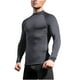 thumbnail image 2 of pstuiky Camisas suaves de manga larga para hombre, Camisa deportiva transpirable de manga larga y cuello redondo para hombre, color liso tops de invierno para hombre xxl, 2 of 5