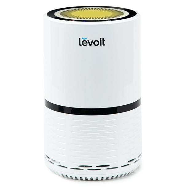 LEVOIT LV-H132 Purifier with True Hepa Filter Odor Allergies Eliminator for Smokers Smoke Dust Mold Home and Pets Air Cleaner with Optional Night