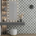 thumbnail image 5 of Siena 5.35 in. x 5.35 in. Matte Grey Ceramic Star-Shaped Wall and Floor Tile (5.37 sq. ft./case) (27-pack), 5 of 5