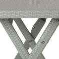 thumbnail image 4 of Safavieh  Outdoor Living Samana Grey Square Folding Dining Table - 42.1" W x 42.1" D x 29.1" H, 4 of 5