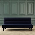 DHP Kebo Futon with Microfiber Cover, Blue